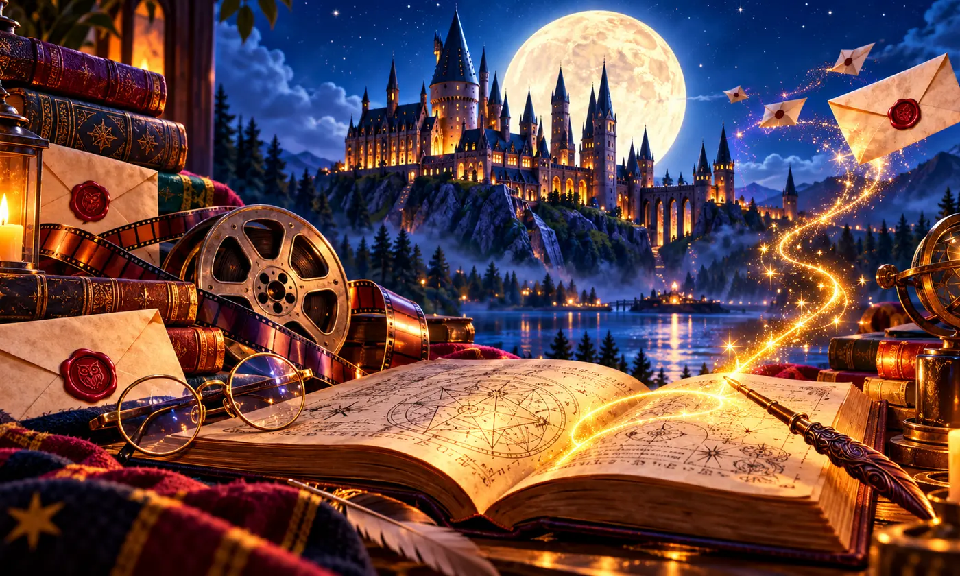 Обложка квиза Гарри Поттер: книги и фильмы